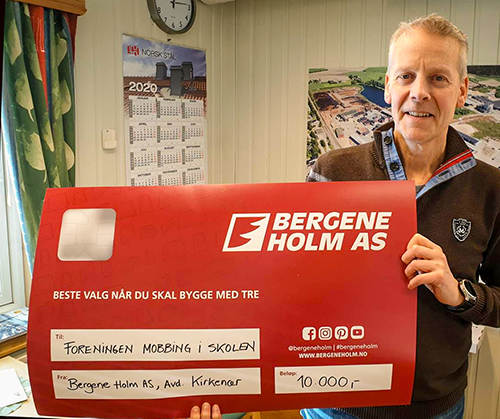 Gave fra Bergene Holm Kirkenær